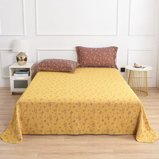 Couvre-lit confortable en gaze de coton jacquard teint en fil