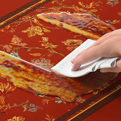 Poubelle décorative, élégante et durable avec motif floral