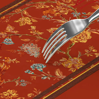 Poubelle décorative, élégante et durable avec motif floral