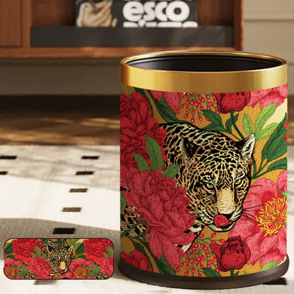 Poubelle en cuir robuste de Forest Tiger