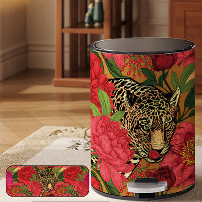 Poubelle en cuir robuste de Forest Tiger