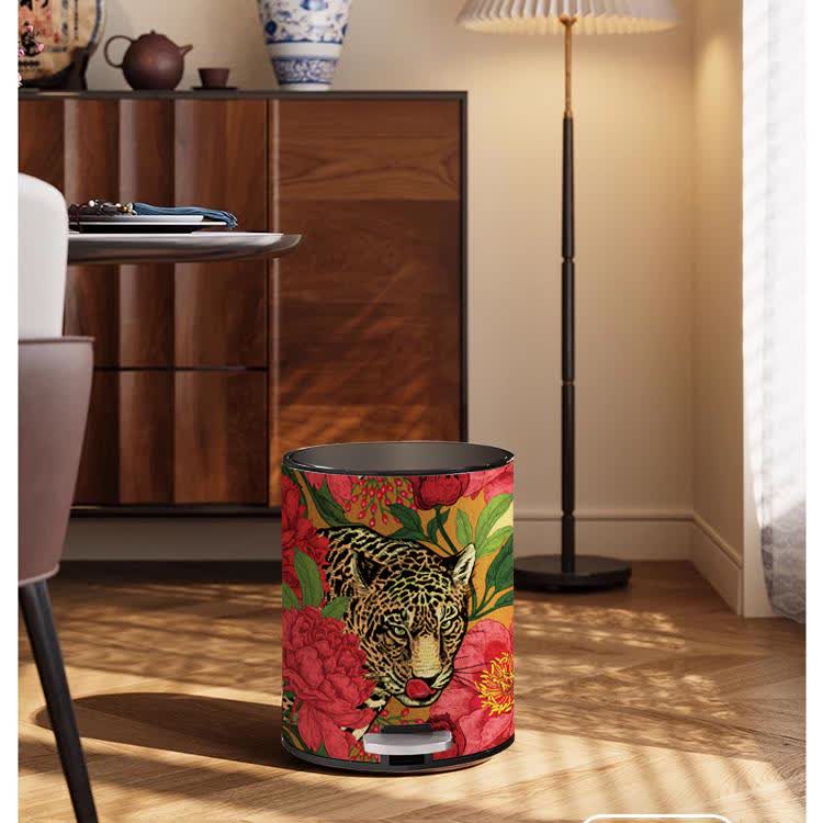 Poubelle en cuir robuste de Forest Tiger