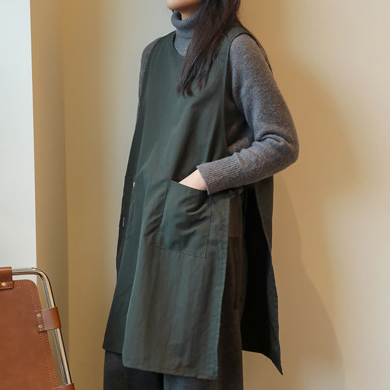 Tablier imperméable ample pour la maison, la cuisine et le jardin
