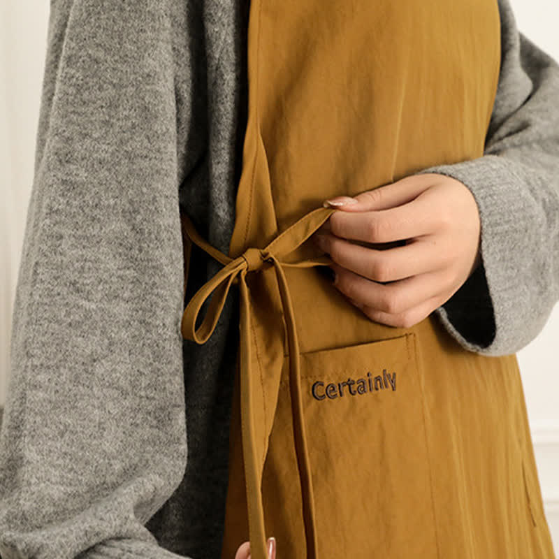 Tablier imperméable ample pour la maison, la cuisine et le jardin