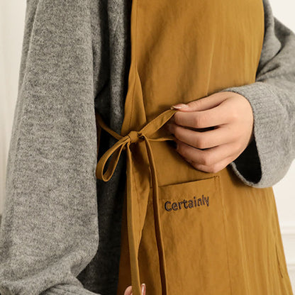 Tablier imperméable ample pour la maison, la cuisine et le jardin