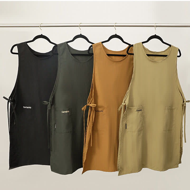Tablier imperméable ample pour la maison, la cuisine et le jardin