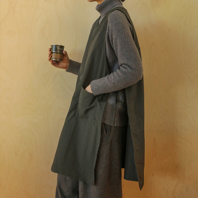 Tablier imperméable ample pour la maison, la cuisine et le jardin