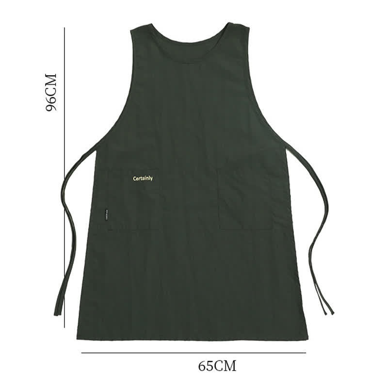 Tablier imperméable ample pour la maison, la cuisine et le jardin
