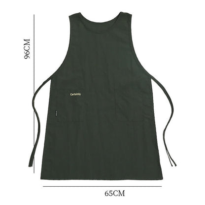 Tablier imperméable ample pour la maison, la cuisine et le jardin