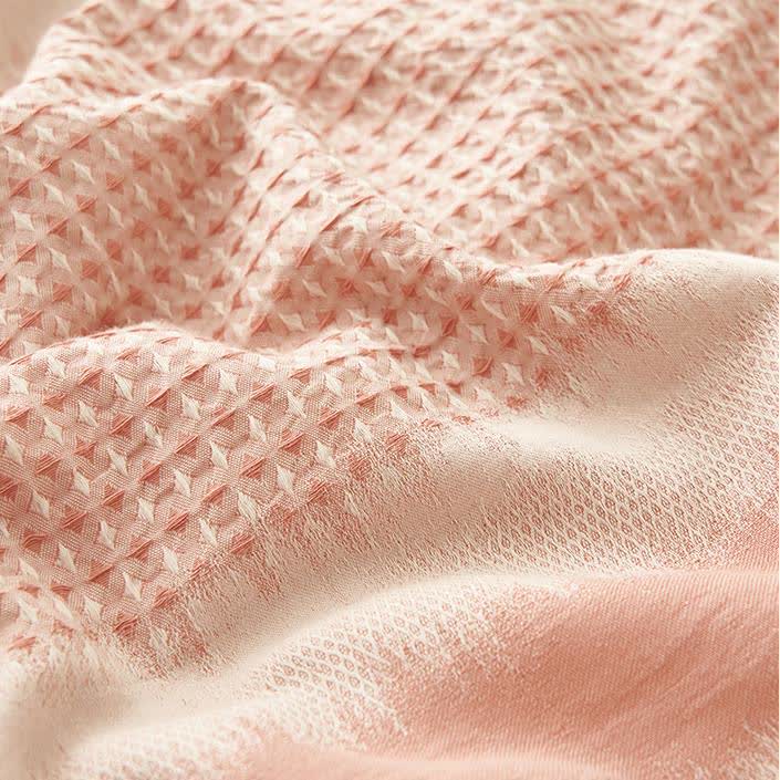 Linge de lit doux en pur coton au style simple
