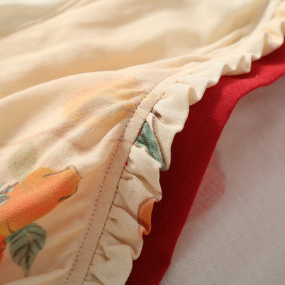 Ensemble pyjama en fibre de bambou et kaki