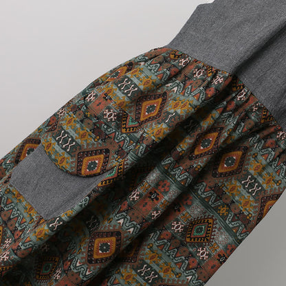 Tablier en coton à motif vintage pour la maison et la cuisine