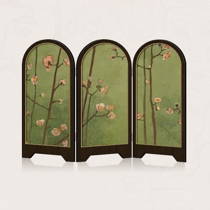 Paravent décoratif pliable de style rural pour le bureau