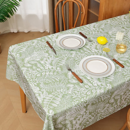 Nappe rustique, fraîche et imperméable avec des branches botaniques