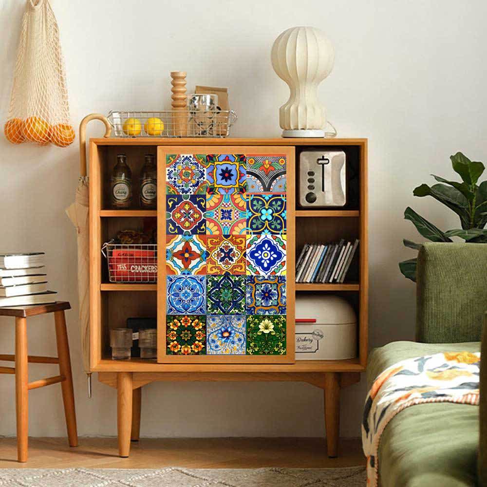 Autocollants muraux DIY de style marocain