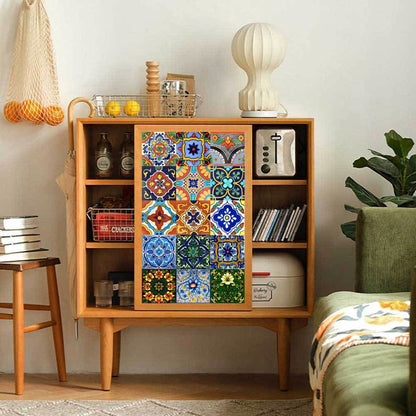 Autocollants muraux DIY de style marocain
