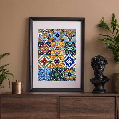Autocollants muraux DIY de style marocain