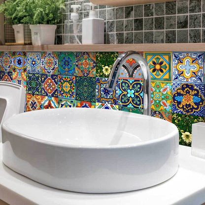 Autocollants muraux DIY de style marocain