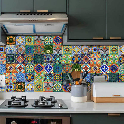 Autocollants muraux DIY de style marocain