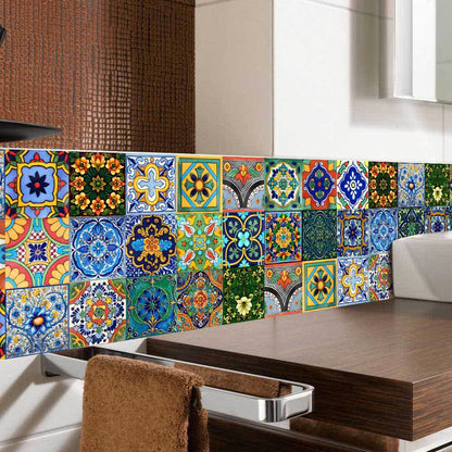 Autocollants muraux DIY de style marocain