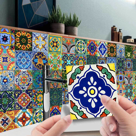 Autocollants muraux DIY de style marocain