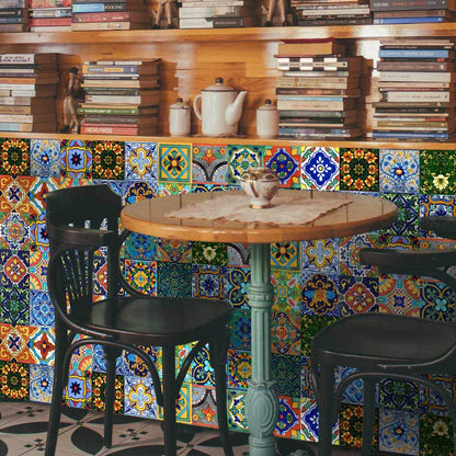Autocollants muraux DIY de style marocain