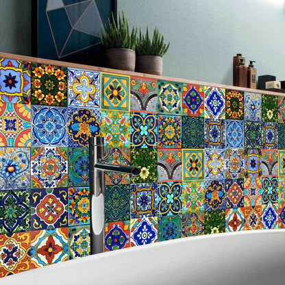 Autocollants muraux DIY de style marocain