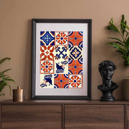 Sticker mural vintage marocain à faire soi-même