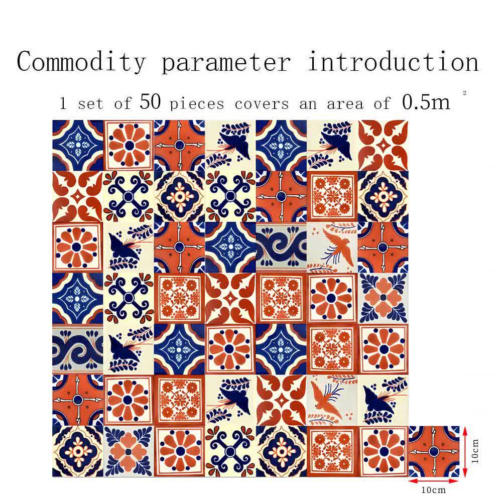 Sticker mural vintage marocain à faire soi-même