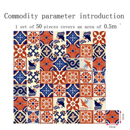 Sticker mural vintage marocain à faire soi-même