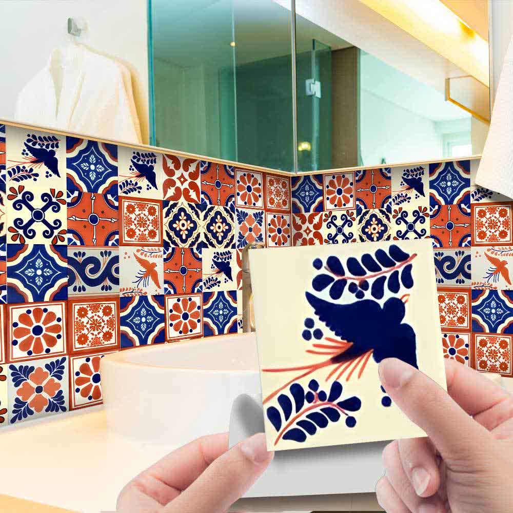 Sticker mural vintage marocain à faire soi-même
