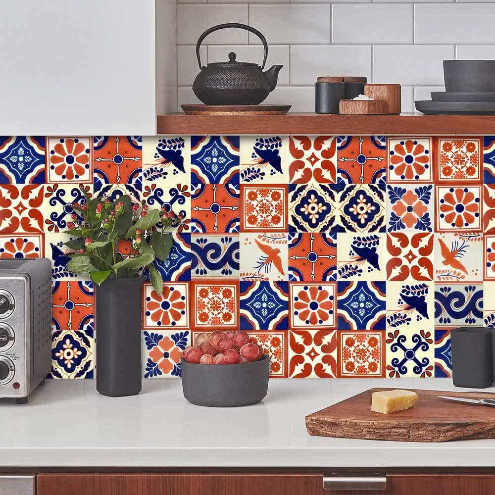 Sticker mural vintage marocain à faire soi-même