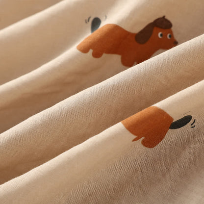 Ensemble pyjama pour chien mignon en pur coton