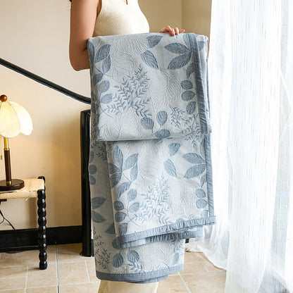 Couette légère et douce en pur coton de style campagnard