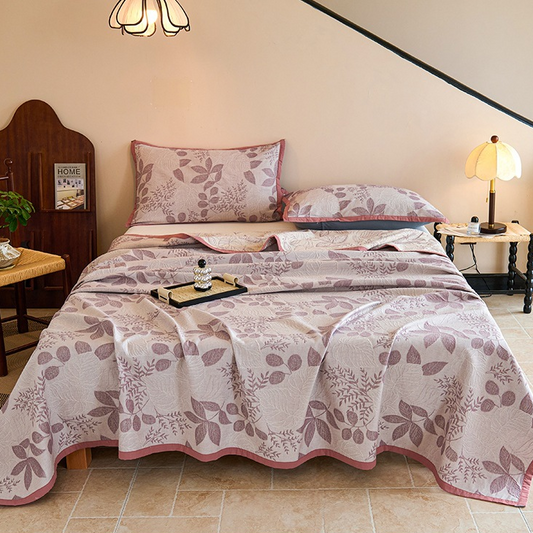 Couette légère et douce en pur coton de style campagnard