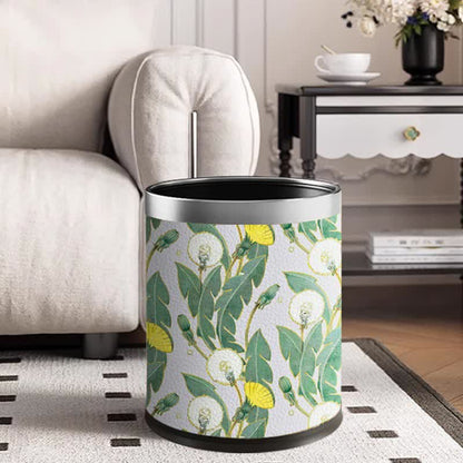 Poubelle durable de grande capacité en pissenlit rural