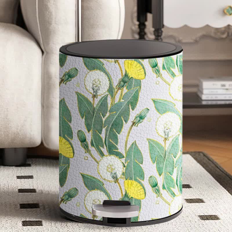 Poubelle durable de grande capacité en pissenlit rural