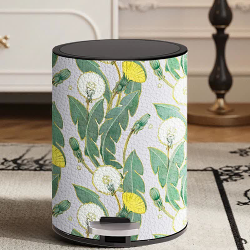 Poubelle durable de grande capacité en pissenlit rural