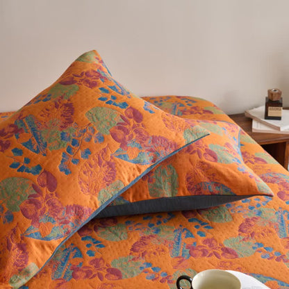Drap-housse respirant en gaze de coton jacquard teint en fil