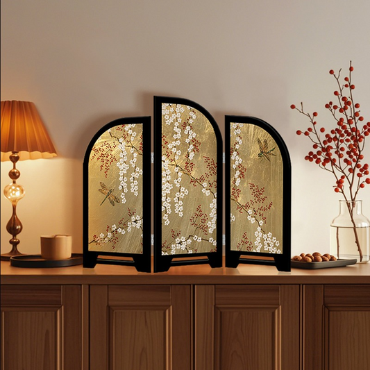 Décoration de bureau pliable « Libellule rurale »
