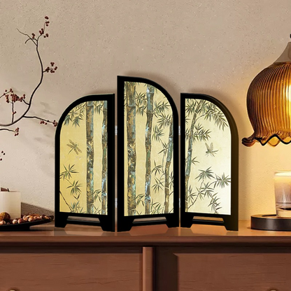 Décoration de bureau pliable « Libellule rurale »