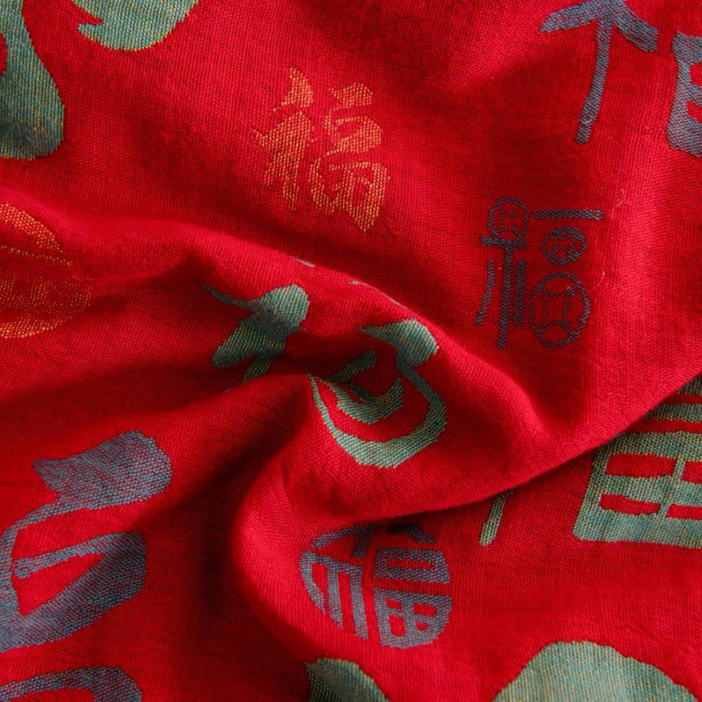 Couette en gaze de coton rétro teinte en fil