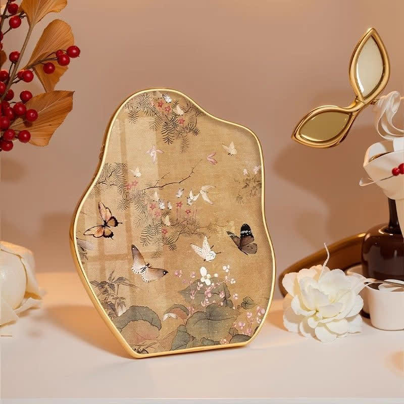 Peinture de décoration de bureau de papillon rural