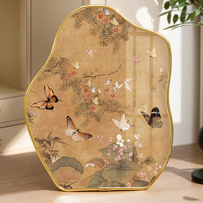 Peinture de décoration de bureau de papillon rural