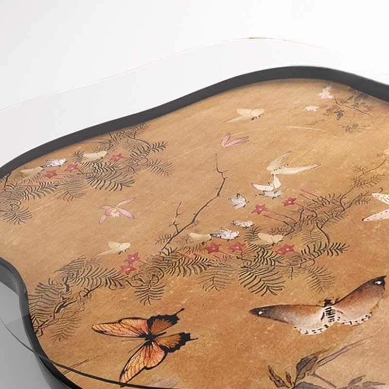 Peinture de décoration de bureau de papillon rural