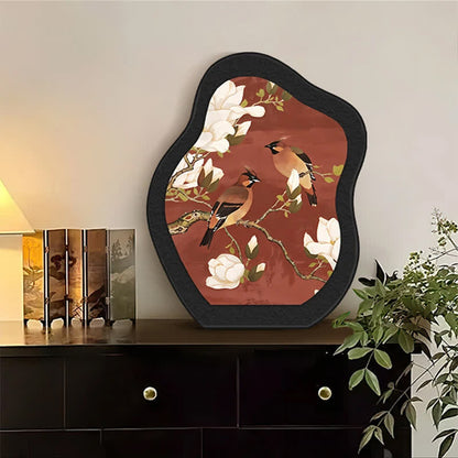 Décoration florale de pie pour la maison