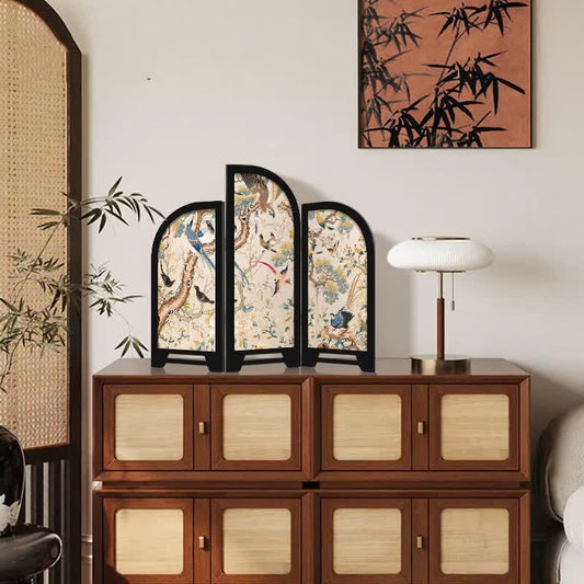 Ornement décoratif pliable de style vintage