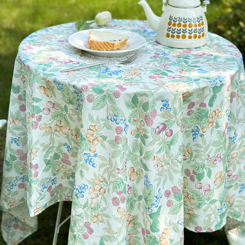 Nappe de pique-nique champêtre en pur coton