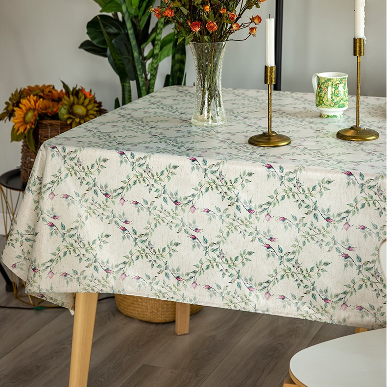 Nappe imperméable et douce de style pastoral