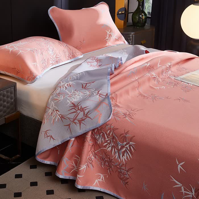 Couette rurale rafraîchissante et réversible en bambou
